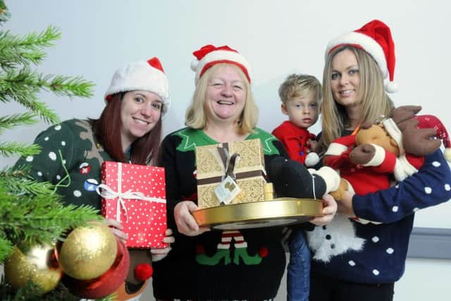 Launch of Christmas Gifts Appeal at Blackpool Victoria Hospital